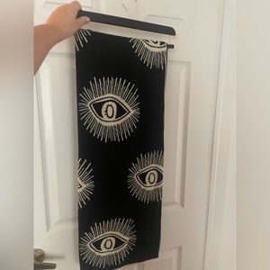 Evil eye third eye Cynthia Rowley blanket 100% cotton
